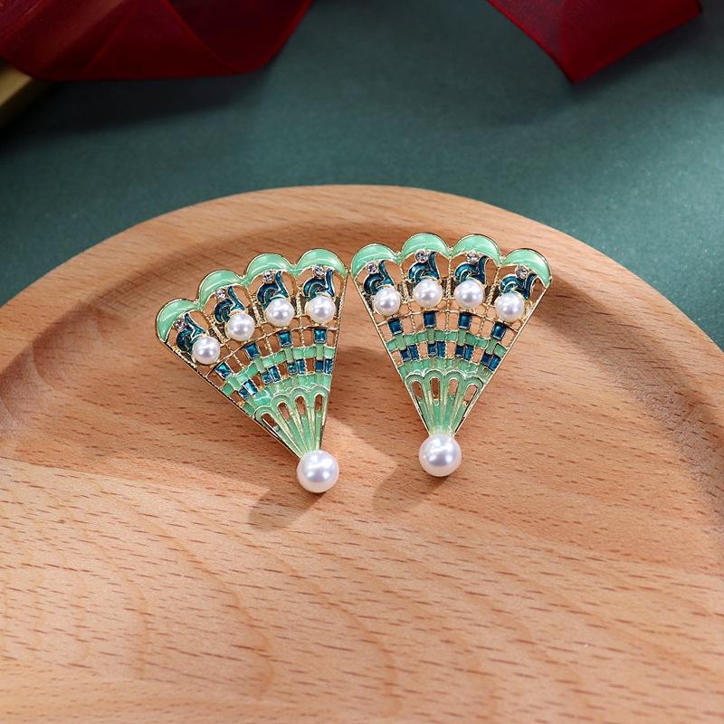 

Женские Девушки Барокко Винтаж Стразы Жемчуг Крест Серьги Ювелирные изделия Ретро Дворец Подвеска Цепочки Серьги Аксессуары Для Леди