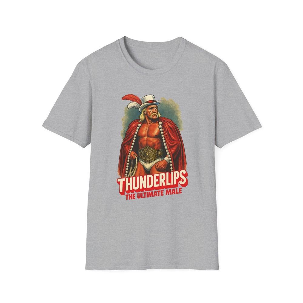 Thunderlips Unisex T-Shirt, Ultimatives Herren-T-Shirt, Hulk Hogan
