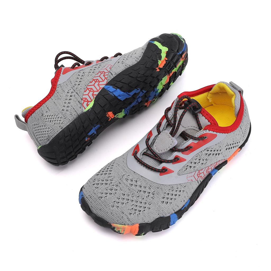 Çocuk su ayakkabısı Çocuklar Aqua Ayakkabı Drenaj Plaj Spor Sandalet Hızlı Kuru Yüzmek Yalınayak Yürümek Tekne Dalış Sörf Spor Ayakkabı