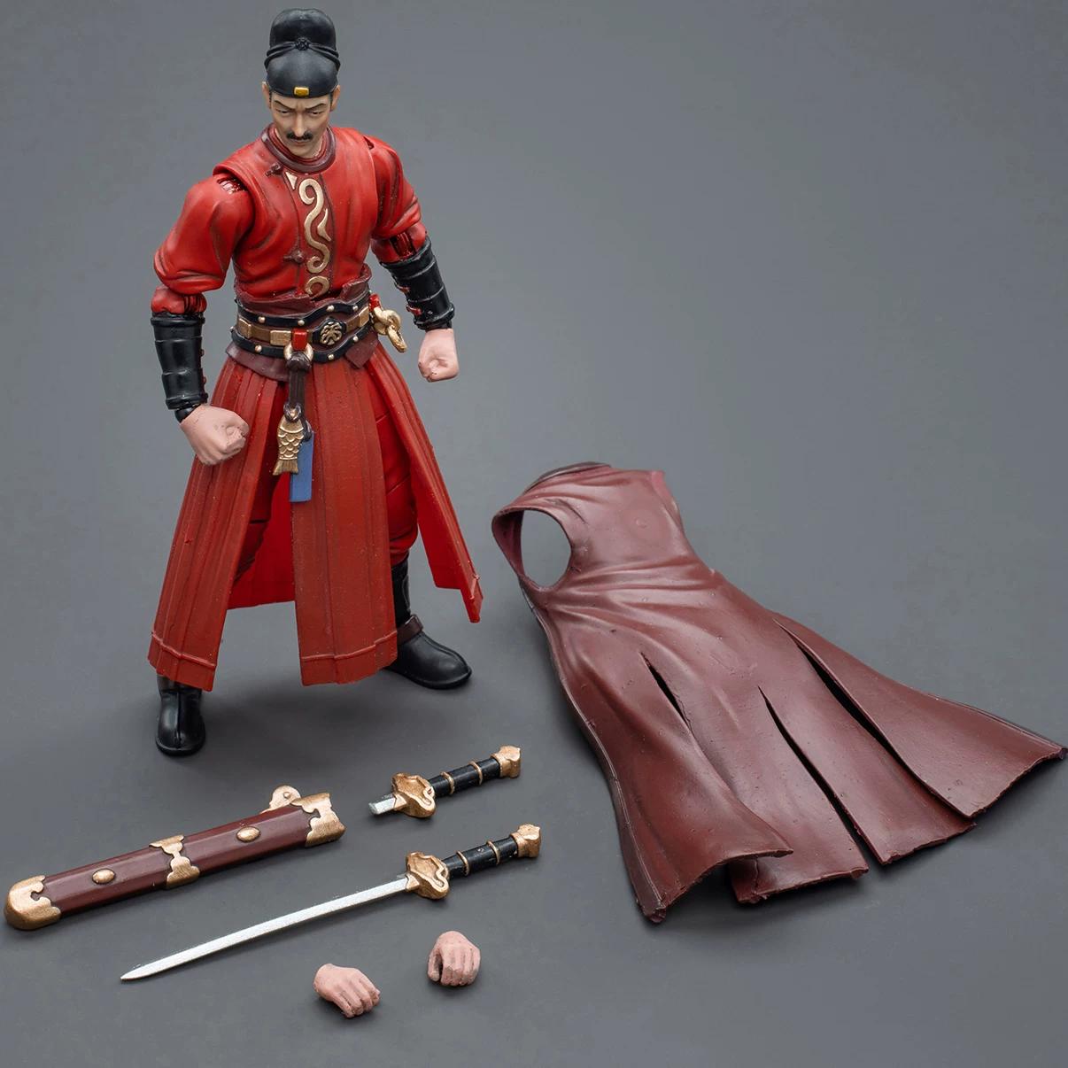 

Joytoy Dark Source Jianghu Action Figurine 3.75 Inch Chinese Swordsman Articulated Model Figurine Standing Pose Collectible Present