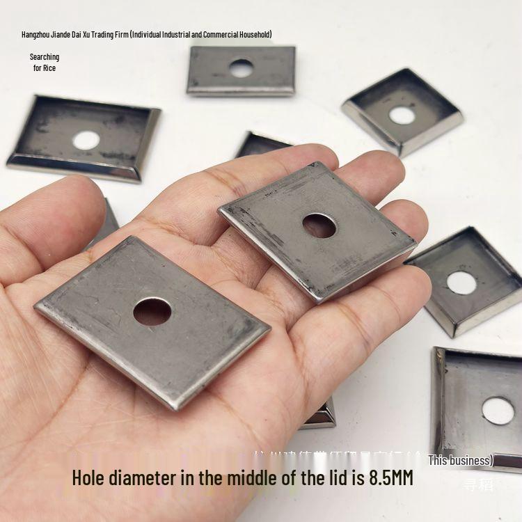 Stainless Steel Decorative Handle Edge Tapered Sealing Cover Gasket Washer