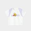 B. Duck yellow duck children's clothing daily sweat absorbing short sleeved comfortable casual top for male and female babies
