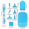 Deluxe Metal Screw Point Diamond Pen Set - Multifunctional DIY 5D Painting Tools for Crafting, Nail Art -Ergonomic Design