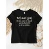 T-Shirt with Text 'Tut Mir Leid Ich Habe Weder Die Geduld Noch Die Geduld Noch' for Men Women Unisex All Season Funny T-Shirt