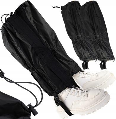 Waterproof Gaiters Shoe Covers Black