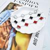 Brățară Trifoi cu Patru Foi din Oțel Titan de 13 mm, Rezistentă la Decolorare, Pentru Femei, Delicată, Senzație de Bijuterie de Clasă Înaltă