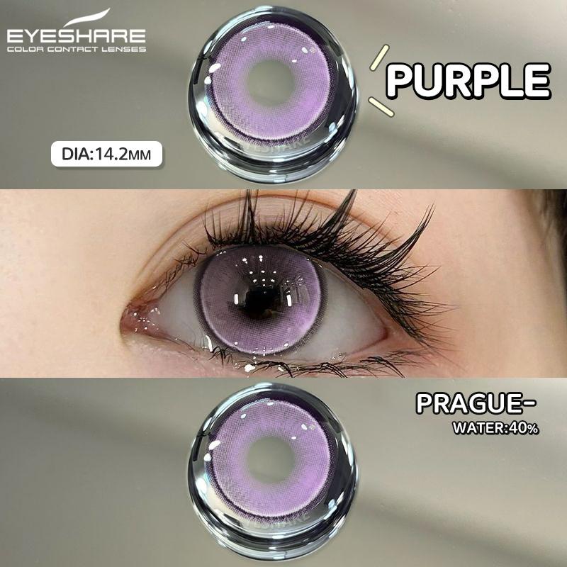 Eyeshare 1 Paar graue Farbige Kontaktlinsen natürliche Braune Linsen Puppenauge Blaue Kontakte Jährliche Schöne Make-up Augen Kontaktlinsen