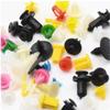 200/500pcs Universal Hybrid Car Bumper Engine Expansion Rivet Door Trim Panel Snap