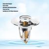 Push Button Sink Drain Stopper Stainless Steel Basin Drain Filter Sink Strainer  Utility Sink