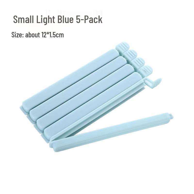 

5-Pack Plastic Food Sealing Clips for Snack Bags