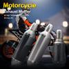 Motorcycle Exhaust Pipe 51MM Universal Muffler Motocross Exhaust Tube For Dirt Bike Motocross Scooter Race Motorbike