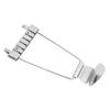 Guitar Trapeze Bridge 6 String Jazz Guitar Tailpiece Replacement Metal with Screws