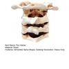 Simulated Spine Pen Holder Vertebral Column Resin Stationery Pencil Stand Organizer Container Home Office Desktop Decoration Ornament