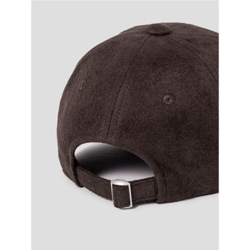 8SECONDS Faux Suede Ball Cap Brown (29588BWY1D)