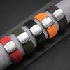 Wrist Strap for Apple Watch Ultra2 49mm Silicone Band 46mm 44mm 45mm Sports Loop Bracelet for Iwatch 10 7 8 9 Se 6 5 4 Accessory
