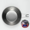 Outdoor Stainless Steel 310ml Sierra Bowl Picnic Tableware Portable Barbecue Hiking Camping Cup