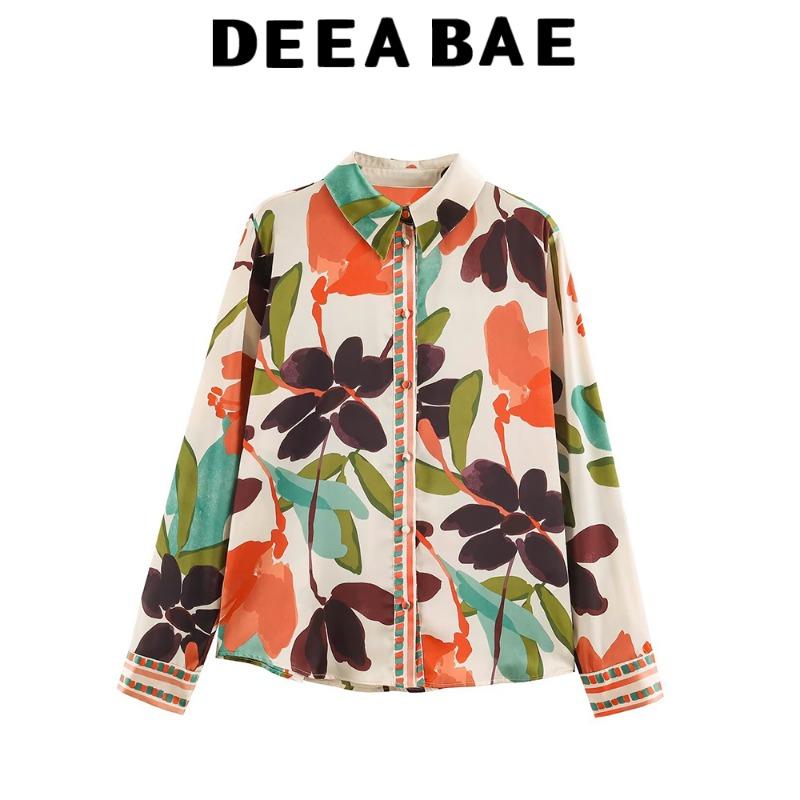 DEEABAE 2026 early autumn new women's clothing lazy style fashionable long sleeved