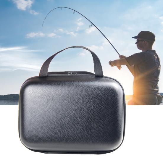 Fishing Reel Bag Waterproof Easy To Wipe EVA Spinning Wheel Fishing Wheel Box for Angling