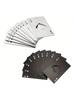 Beer Bottle Opener Refrigerator Sticker, Creative Stainless Steel Spade A Poker Card Personalized Bottle Opener Bottle Opener