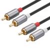 Greenlink 2RCA Dual Lotus to Dual Red/White Audio Cable with Pure Copper AV Output
