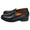 JALAN SRIWIJAYA Green Label Relaxing Special Order 98957 Dupuy Calfskin Mock Slip-on Loafers Shoes 39 blackUsed