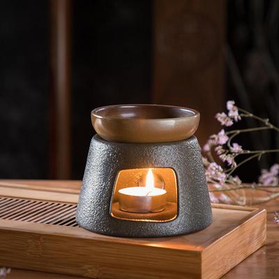 Ceramic Tea Warmer Set with Candle - Elegant Heating Solution for Home and Office