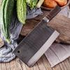 8 Inch Handmade Forged Knife Sharp Chopper Machete Chef Cleaver Longquan Kitchen Knife Bone Meat And Poultry Tools Wenge Handle
