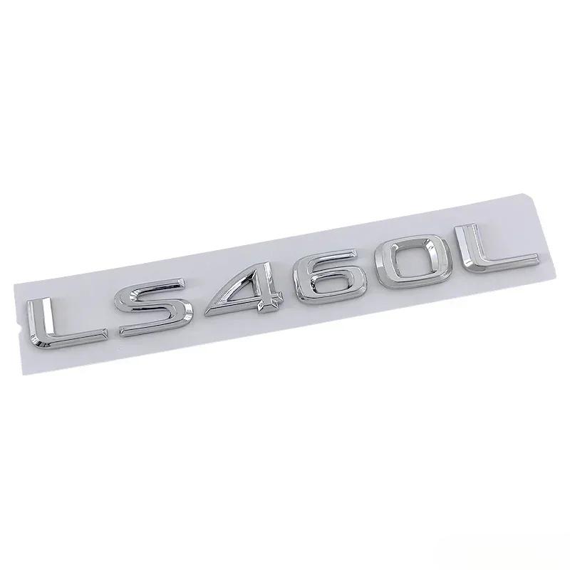 3D ABS Car Body Side Emblem Rear Trunk Badge Decal for Lexus LS350 LS400 LS460L Exterior Decoration
