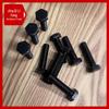 12.9 Grade Black High-Strength External Hex Bolt, Medium Tooth, Full Thread, M10-M36
