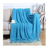 Nordic Tassel Sofa Throw Blanket - Air Conditioning Nap & Hotel Bed Runner, Summer Bed Flag, Bed End Blanket