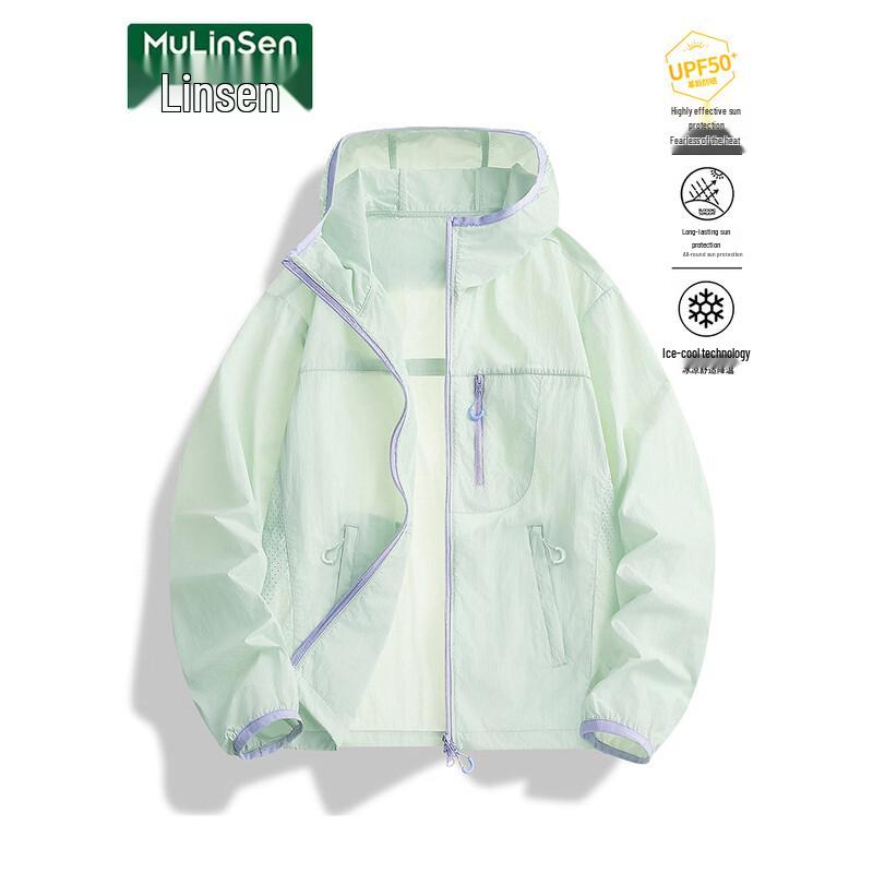 MULINSEN Women s UPF50+ Hooded Sun Protection Jacket 3XL