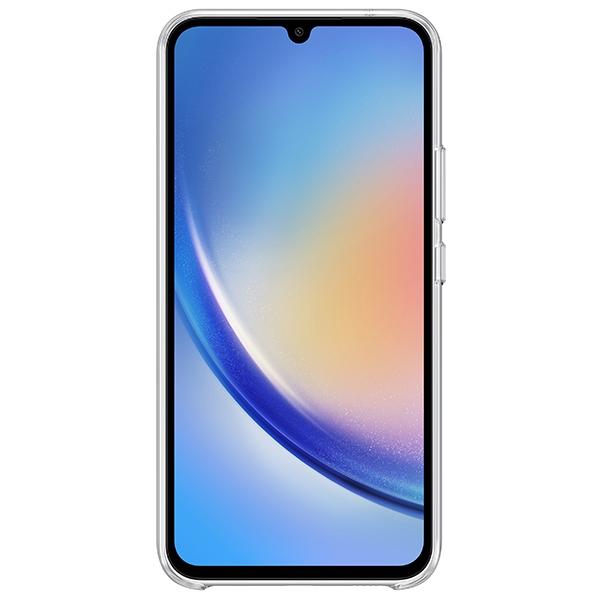 Hülle Samsung Ef-Qa346Ctegww A34 5Ga346 Durchsichtig/Transparent Soft Clear Cover