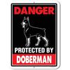 Animal Family Warning Poster On the Wall, Metal Plaque