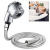 Hose Connector Hose Length 120cm Mixing Valve Dual Function Nozzle Erosion Resistant Finish Home Grooming For Hair Salons