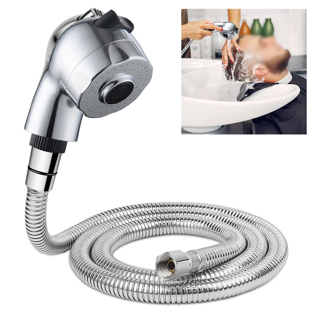 Hose Connector Hose Length 120cm Mixing Valve Dual Function Nozzle Erosion Resistant Finish Home Grooming For Hair Salons