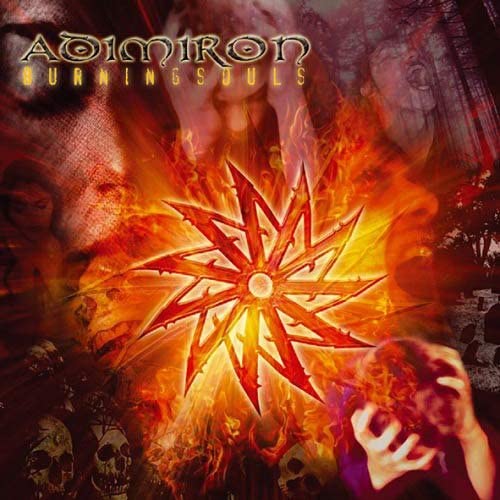 

CD ADIMIRON - Burning Souls SHCD10058 Non Japan ObiMusic Others Used