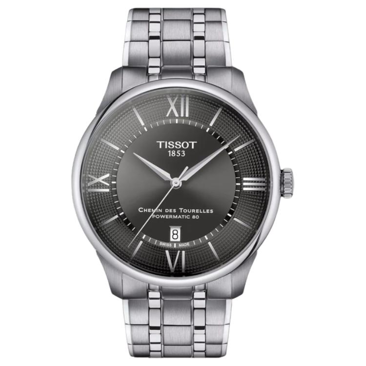 

TISSOT Automatic Mechanical Movement 50 meter Water Resistance Men s Watches Watch 42mm Gray Dial T139.407.11.068.00 Gray Dial
