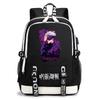 Jujutsu Kaisen Druck Schülerrucksack Lässiger Anime Tagesrucksack für Jungen Mädchen Schultasche Leicht