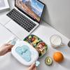 Tragbare Kinder-Lunchbox mit Fach, Lebensmittelbehälter, Picknick-Bento-Lebensmittelbox
