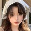 Vintage Lace Scarf Headband Colorful Pastoral Style French-style Hair Scarf Exquisite Korean Style Triangle Headscarf