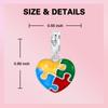 Copper Minimalist Large Heart Red Multicolor Simple Pendant Designer Charms Fit Jewelry Making Diy Jewelry Findings