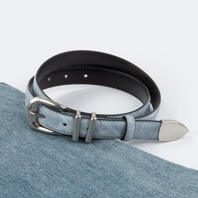 

Genuine Leather Women s Belt Cowhide with Jeans Casual Pants Women s Belt Fashionable and Versatile Women s Belt 105cm