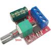 3ks Mini DC Motor PWM regulátor rychlosti, DC 5V-35V 5A modul s nastavitelným spínačem, 6V 12V 24V regulátor proměnného napětí