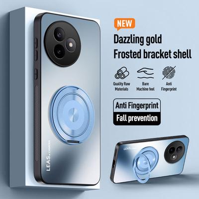 For Xiaomi Poco F3 F4 F5 F6 F7 Ultra X6 X7 Pro C71 Magnetic Ring Stand Back Phone Case Magsafe Ring Lens Protective Cover