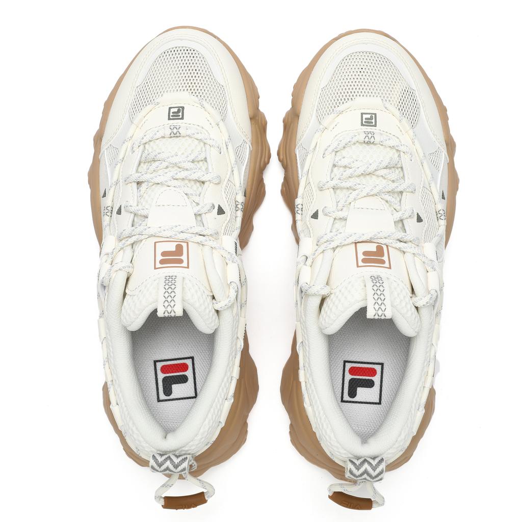 Fila Fluid 5 Cat Paw 5.0 Lightweight Comfortable Non-Slip Durable Low-Top Casual Shoes Women Sneaker White F12W422103FGD