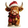 Highland Cow 24 Days Christmas Countdown Calendar Christmas Advent Calendar Xmas Countdown Calendar Holiday Gift for Cow Lovers