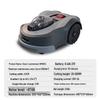 KAZZ Smart Robotic Lawn Mower N1000 CN Plug (adapter Included)