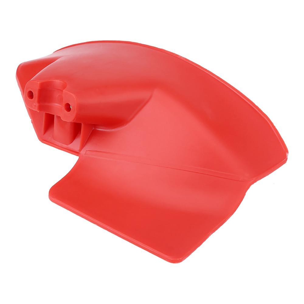 Red Trimmer Protective Cover Plastic Blade Guard Durable Lawn Mower Guard