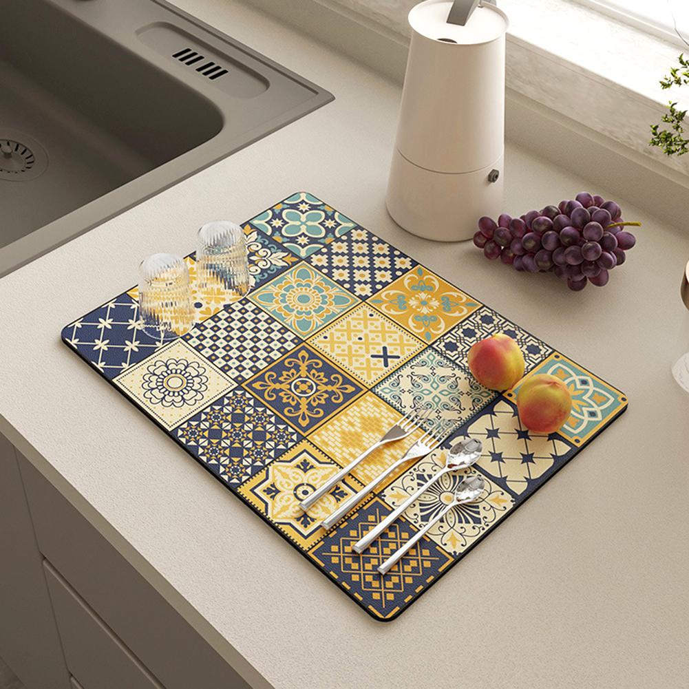 Personalized Water Control Table Mat Anti-Molds Multi-Purpose Mats For Chopsticks Bowls