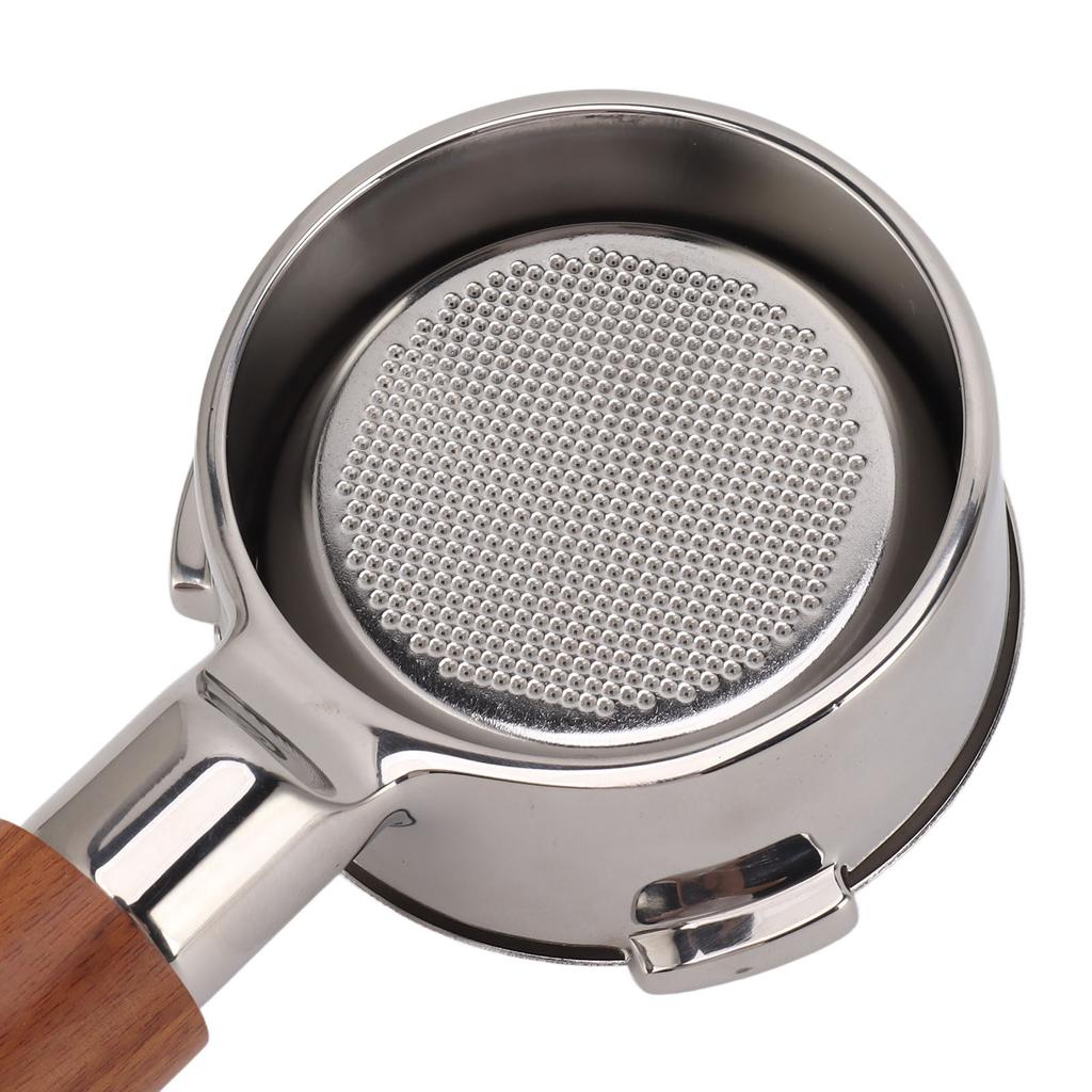 58mm kaffeportafilter 3 ører rustfritt stål Bunnløst portafilter kaffemaskintilbehør for Barsetto